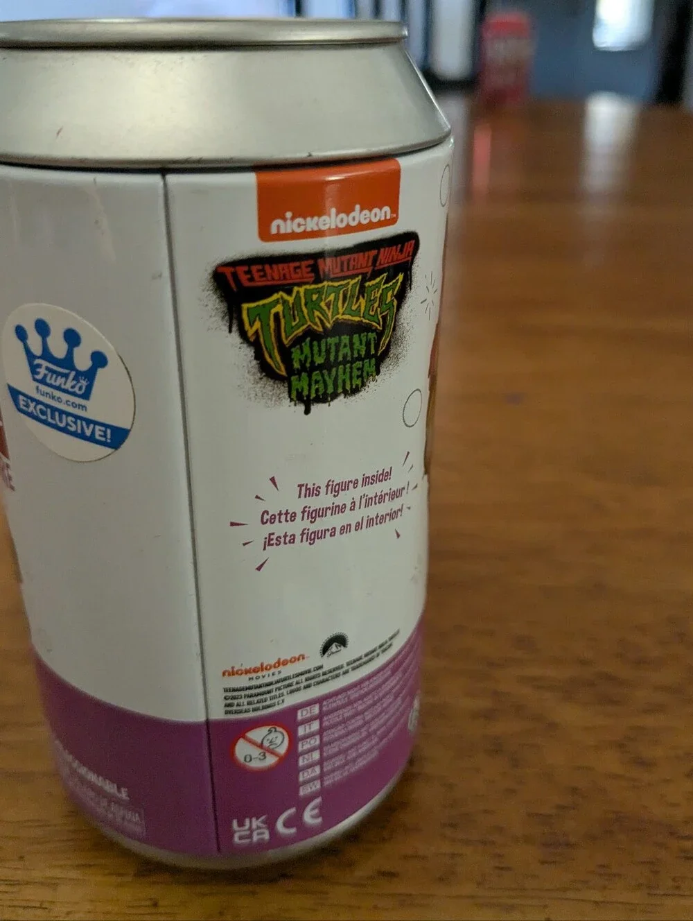 Funko Shop SODA TMNT Mutant Mayhem Bebop Vinyl Figure Open Can